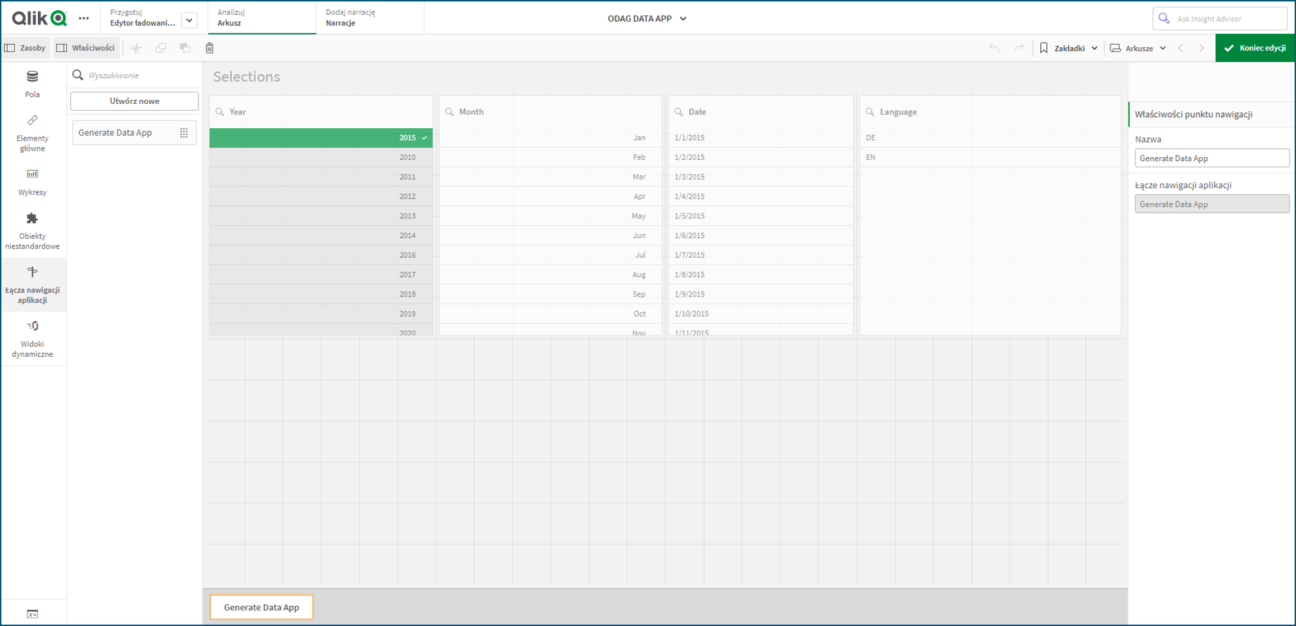 Introduction to Qlik Sense ODAG: On-Demand App Generation 3 Big Data Management