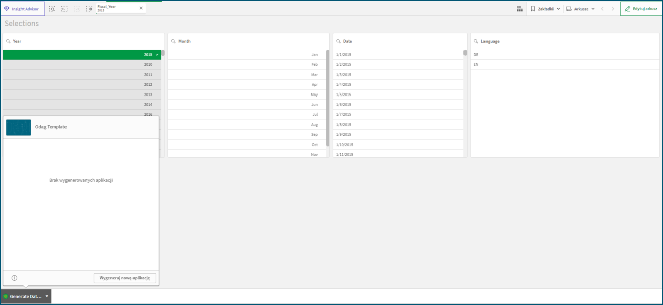 Introduction to Qlik Sense ODAG: On-Demand App Generation 4 Big Data Management
