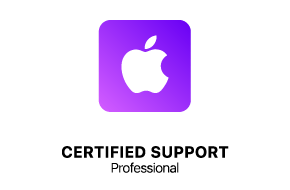 Badge apple certified support