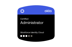 Badges okta administrator